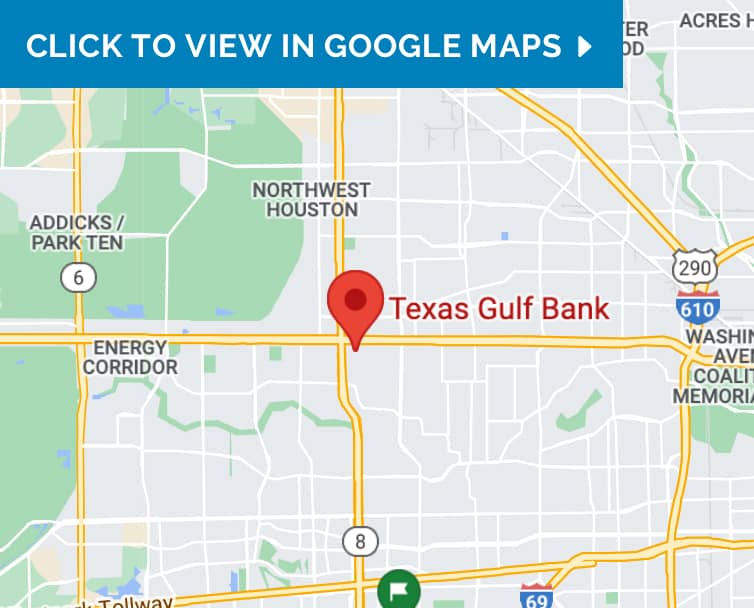 Texas Gulf Bank CityCentre Map