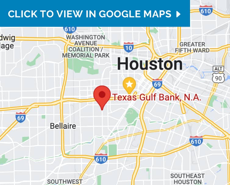 Texas Gulf Bank West University Map