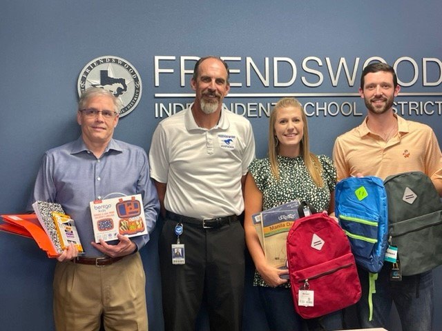 friendswood back to school supply and backpack drive