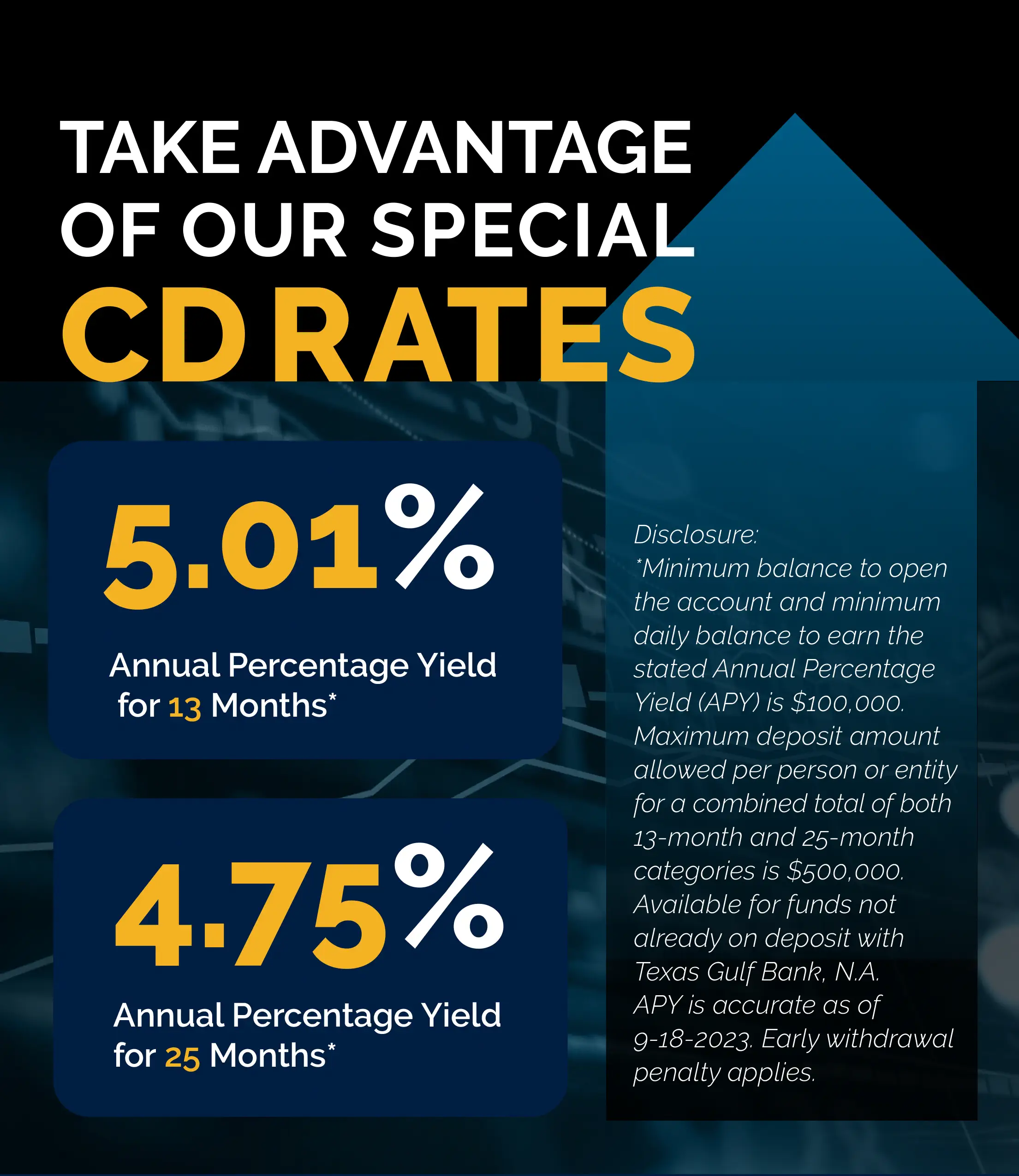 1 cd rate special flyer